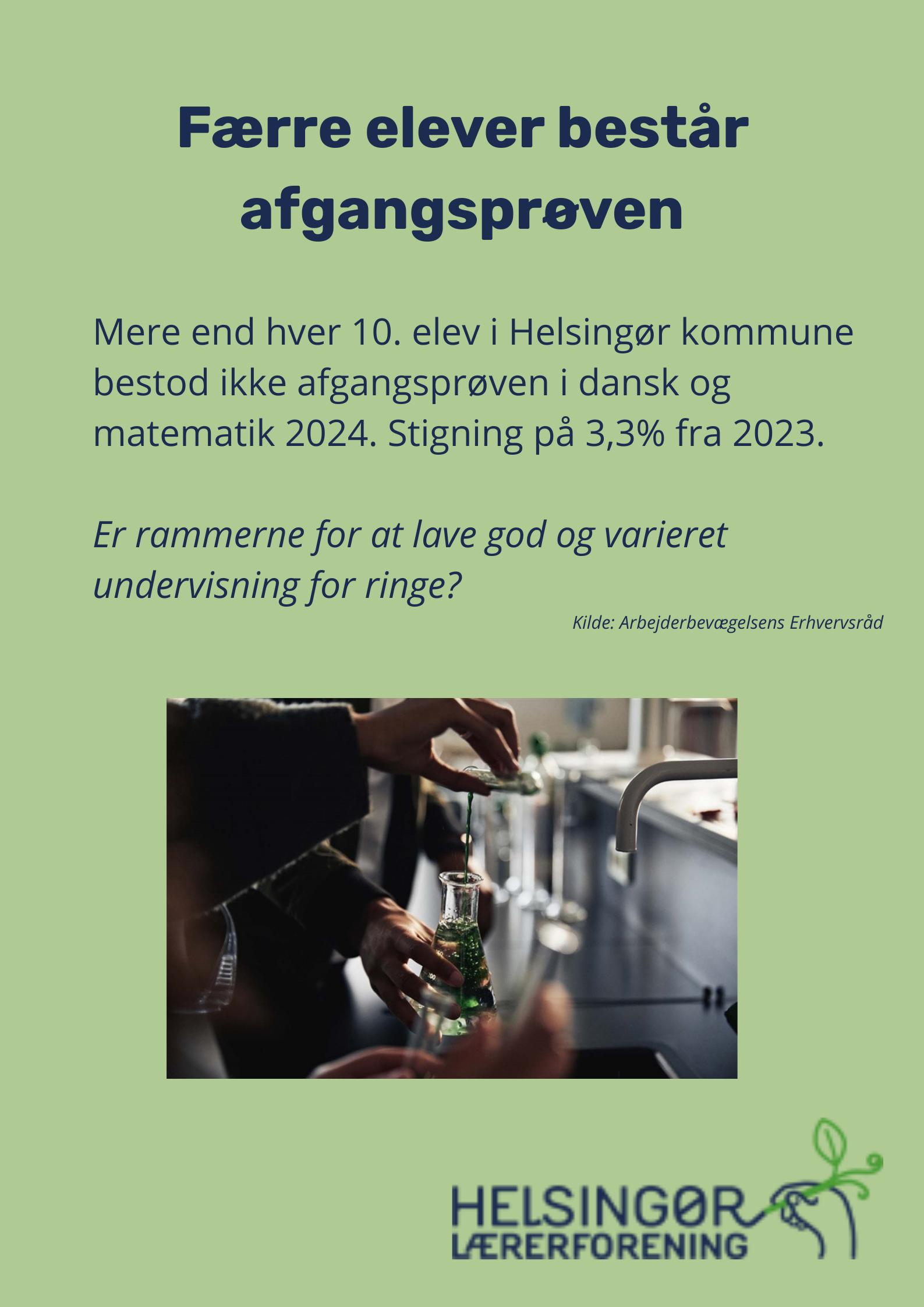 Færre Elever Består Afgangsprøven
