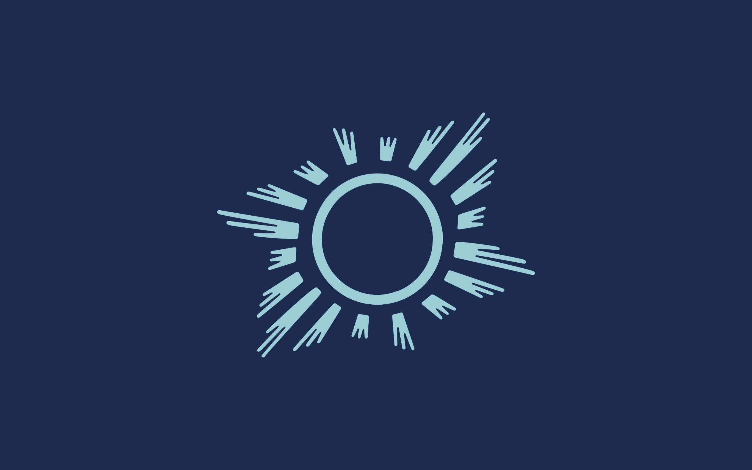 Blaa Sol Morkeblaa Baggrund Blaa Sol Morkeblaa Baggrund